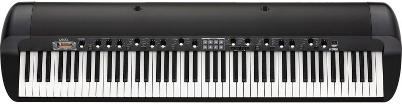 Korg - 88-key Stage Vintage Piano with RH3 Hammer Action, Black #SV288