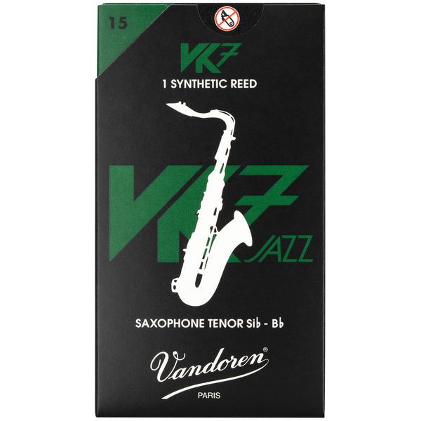 Vandoren - Synthetic Reed VK7 Tenor Sax 15 #SVK72215