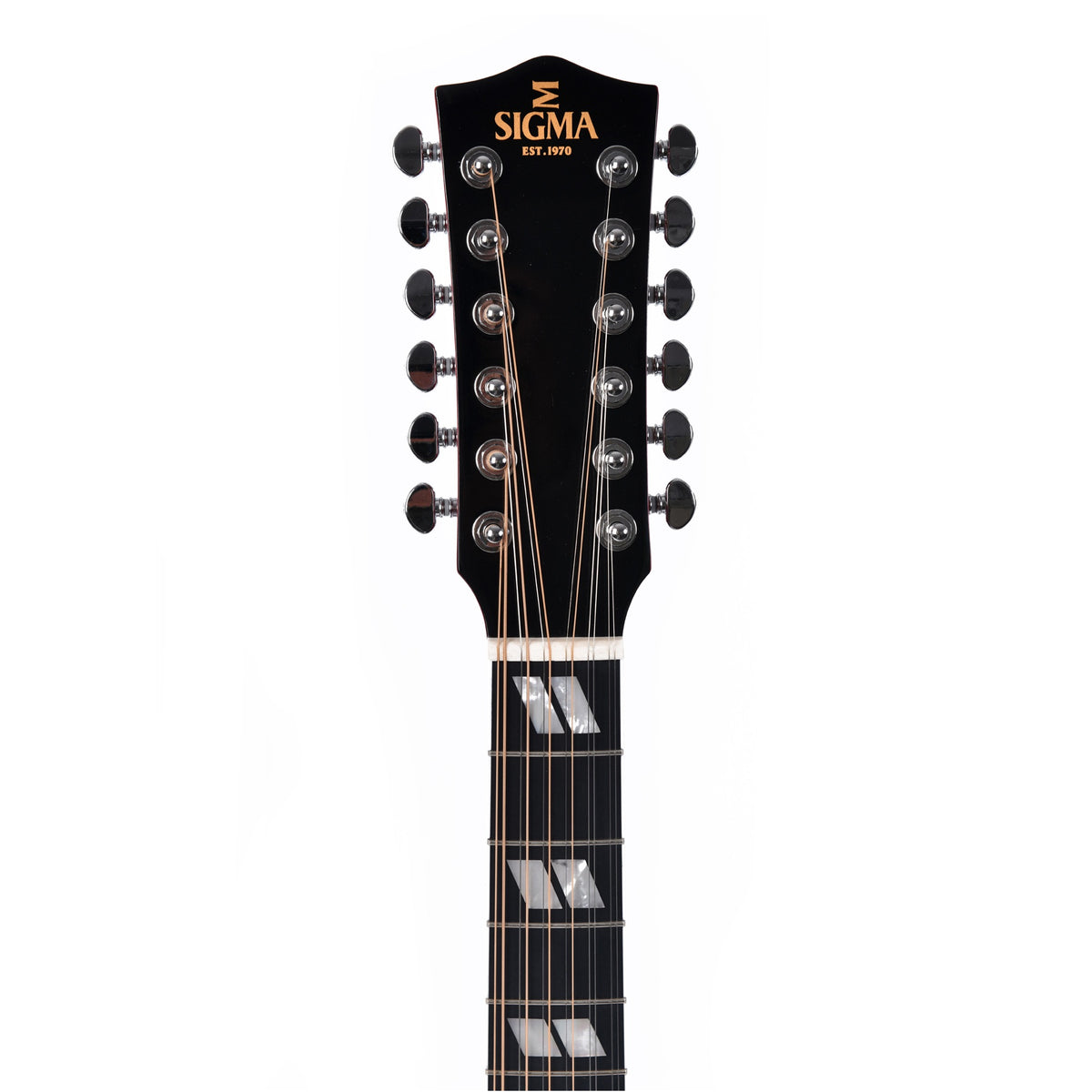 Sigma - DM12-SG5 12-String Dreadnought Acoustic-Electric Sunburst