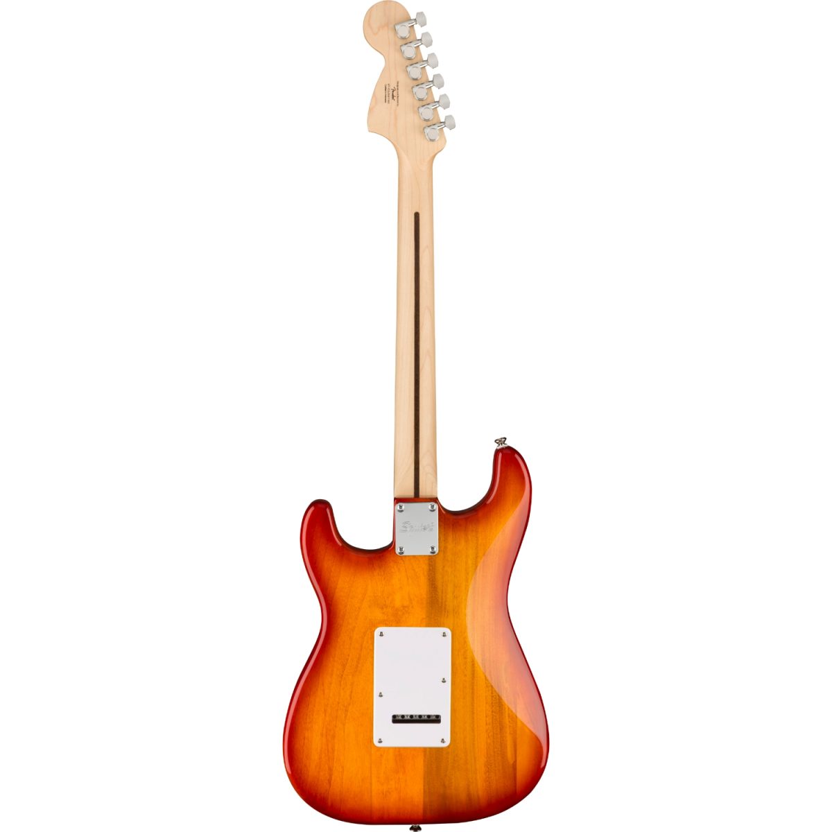 Squier - Affinity Series Strato FMT HSS - Sienna Sunburst - 0378152547-back