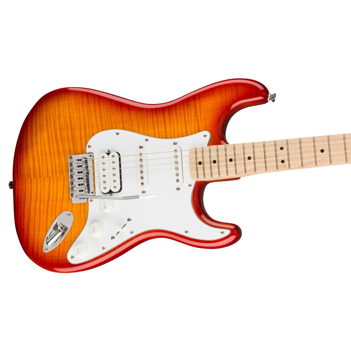 Squier - Affinity Series Strato FMT HSS - Sienna Sunburst - 0378152547-front3