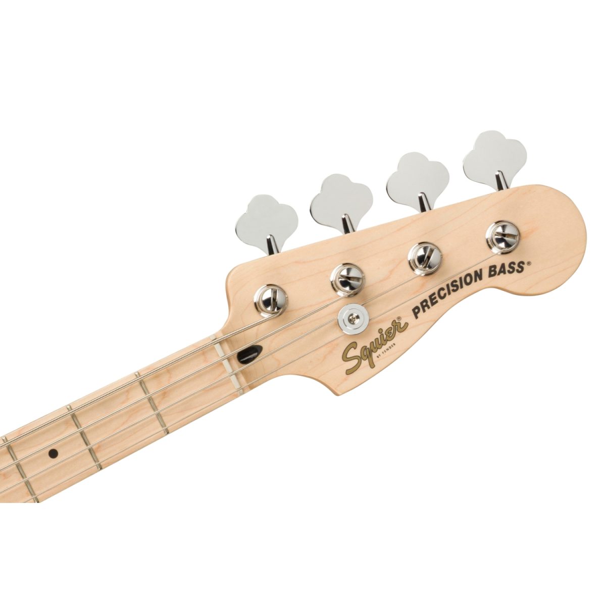 Squier - Affinity Series™ - Precision Bass PJ - Olympic White - 0378553505-neck