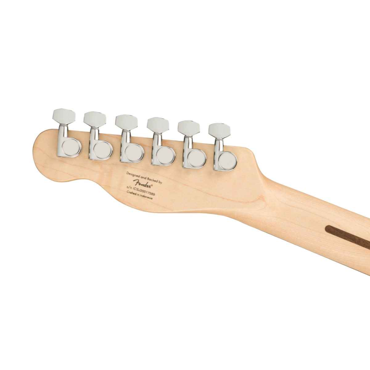 Squier - Affinity Series™ Telecaster ® - Lake Placid Blue - 0378200502-neck2