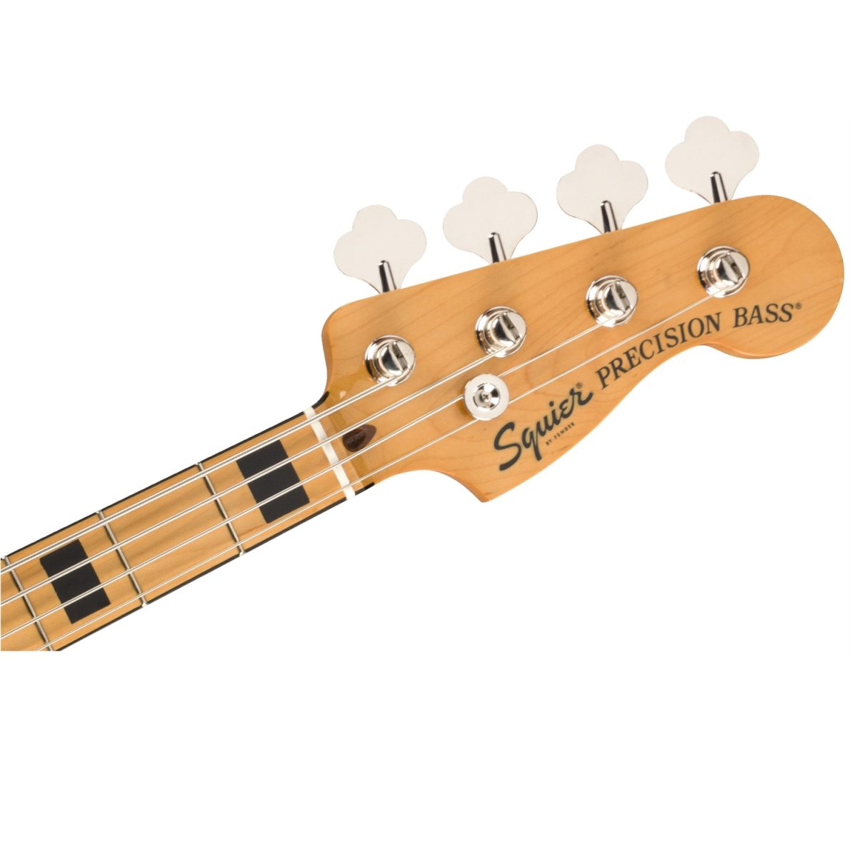 Squier Classic Vibe 70s Precision Bass - Black - 0374520506-head