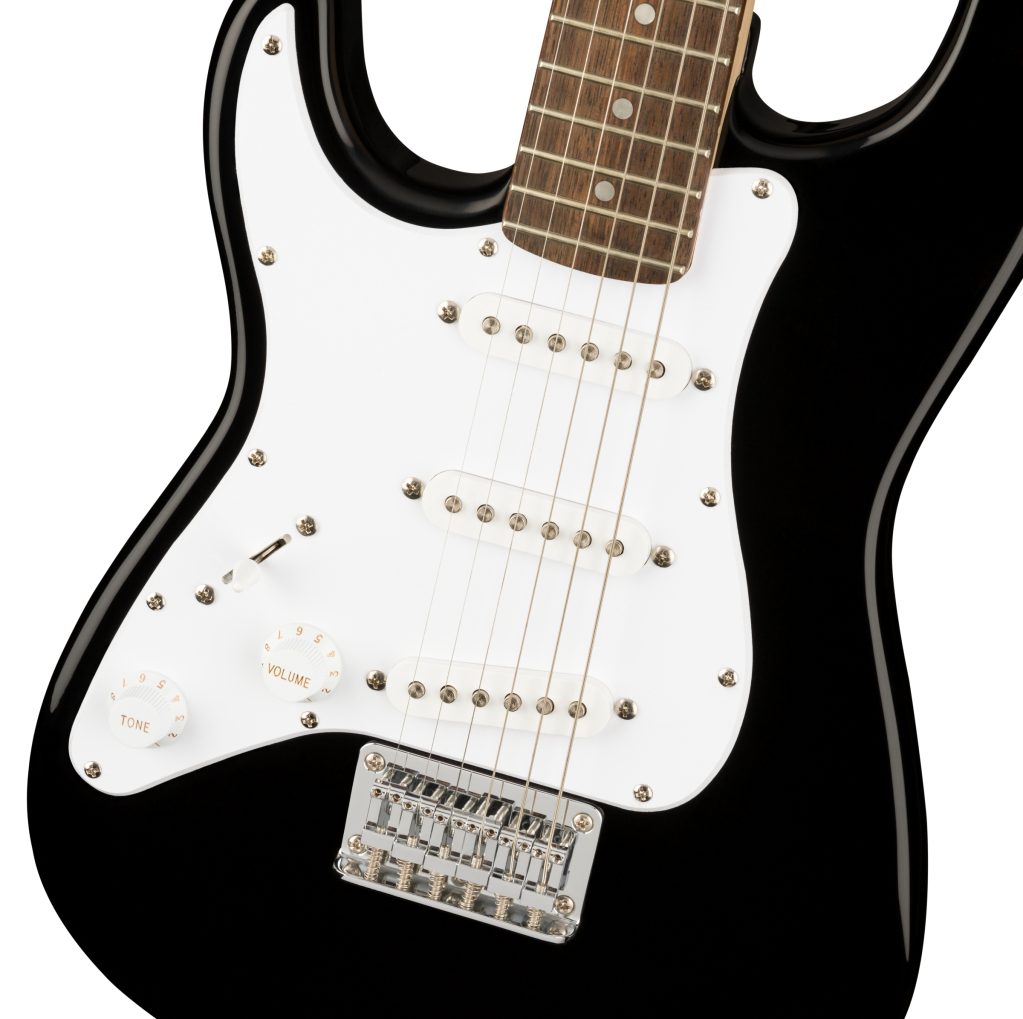Squier - Mini Strat, Gauchère - Noir #0370123506