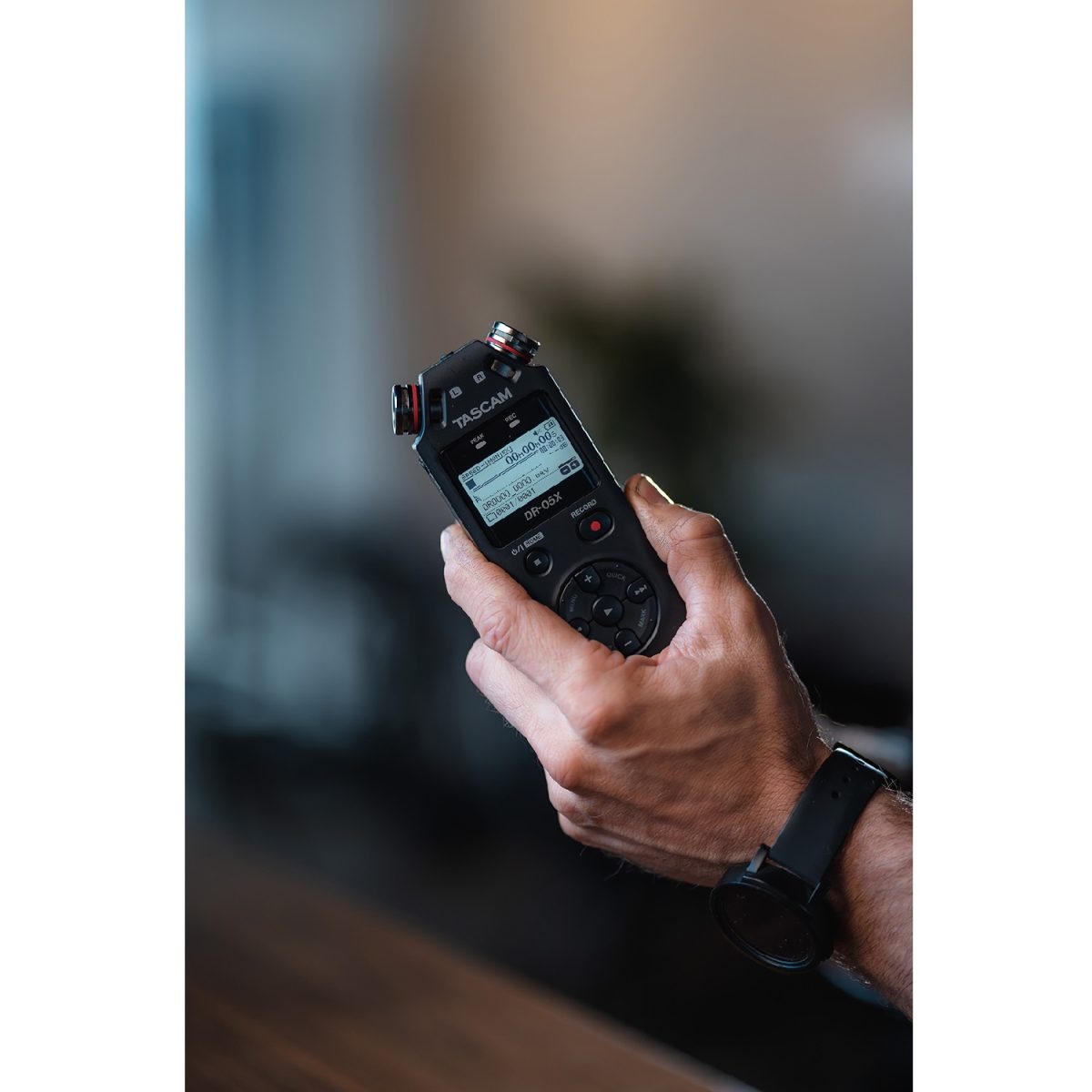 Tascam - DR-05X Stereo Handheld Digital Audio Recorder Handheld