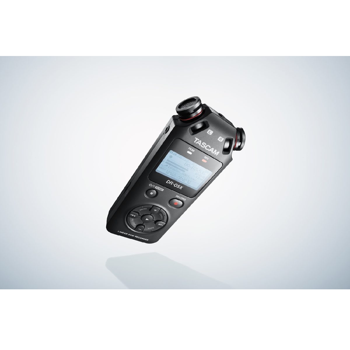 Tascam - DR-05X Stereo Handheld Digital Audio Recorder Top