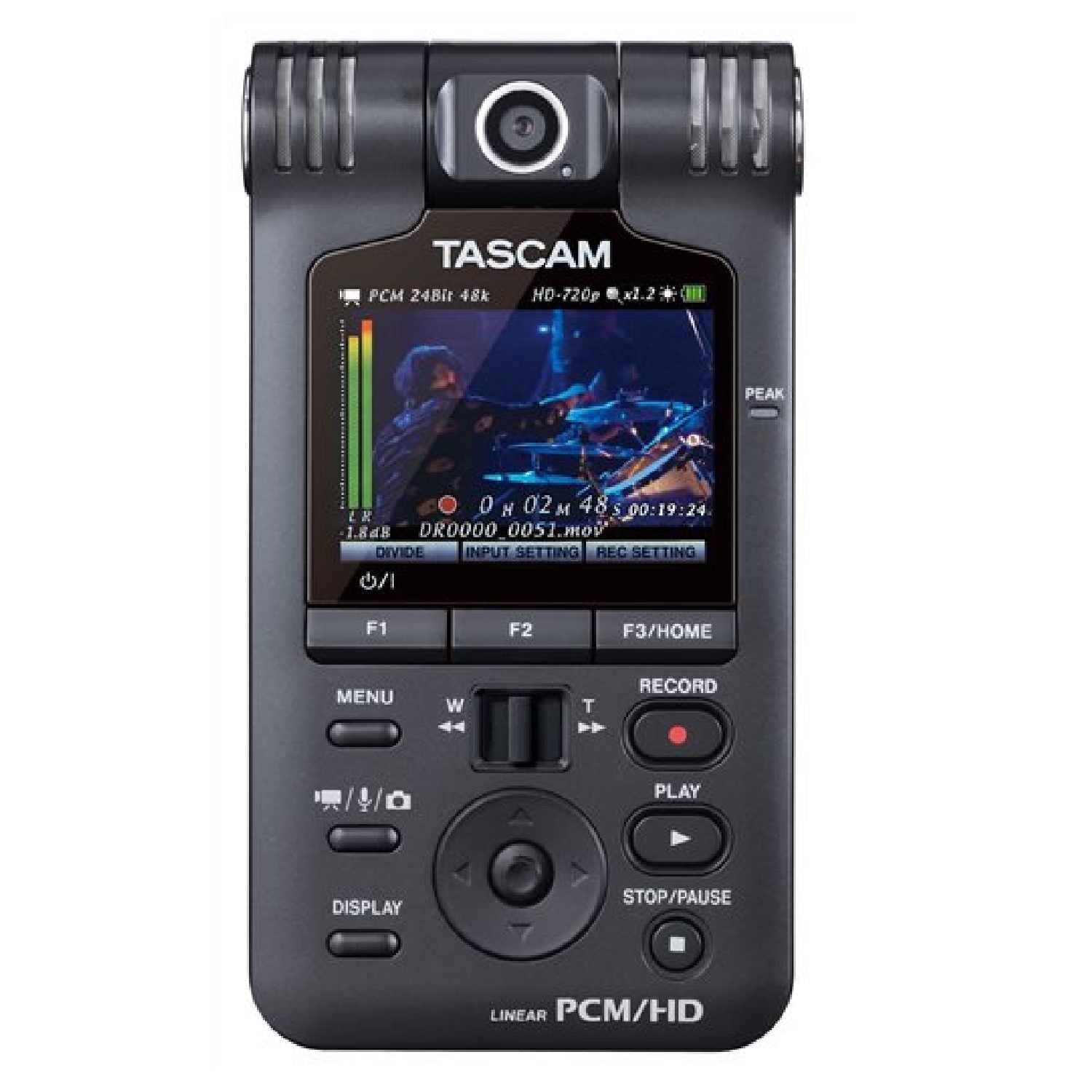 Tascam DR-V1HD - Linear Video/Audio Recorder