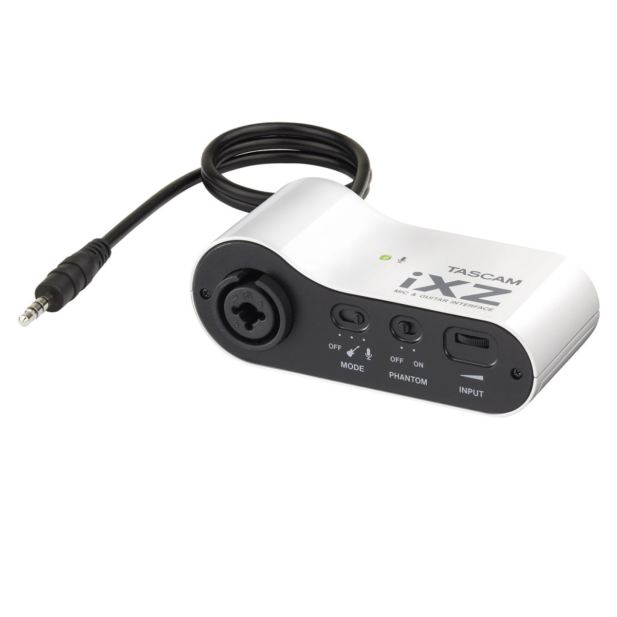 Tascam - iXZ Mic/Instrument Audio Interface for Ipad/Iphone/Ipod Touch
