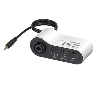 Tascam – iXZ Interface audio micro/instrument pour iPad/iPhone/iPod Touch