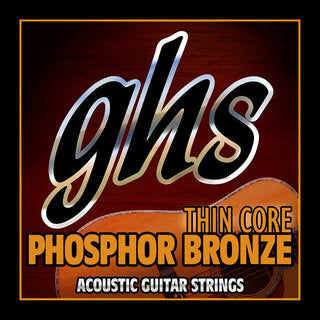 GHS - THIN CORE PHOSPHOR BRONZE 6-STRING - Extra Light #TCB-XL