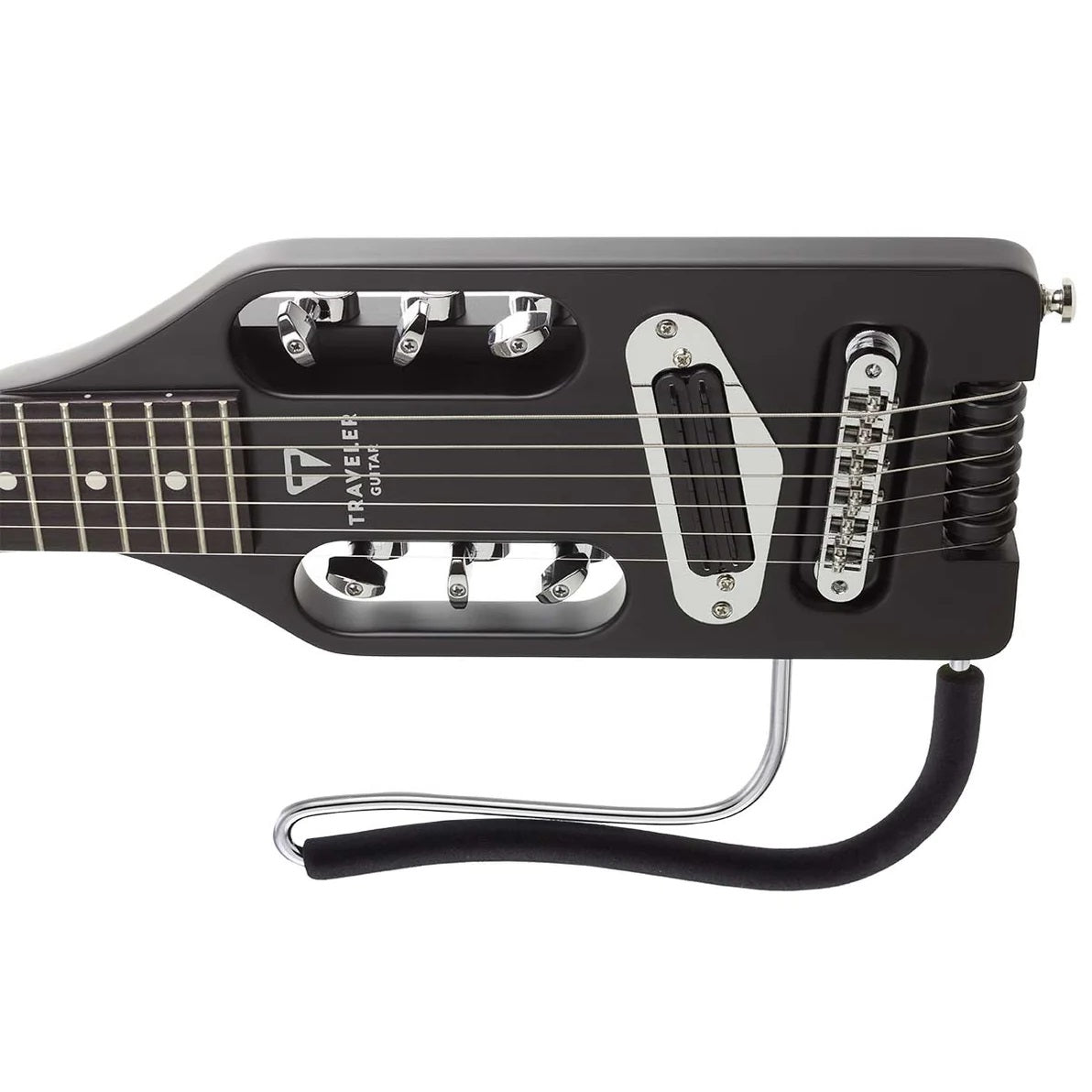 Traveler Guitar - Left-Handed Ultra-Light Electric Black Matte #ULE-BKMLH