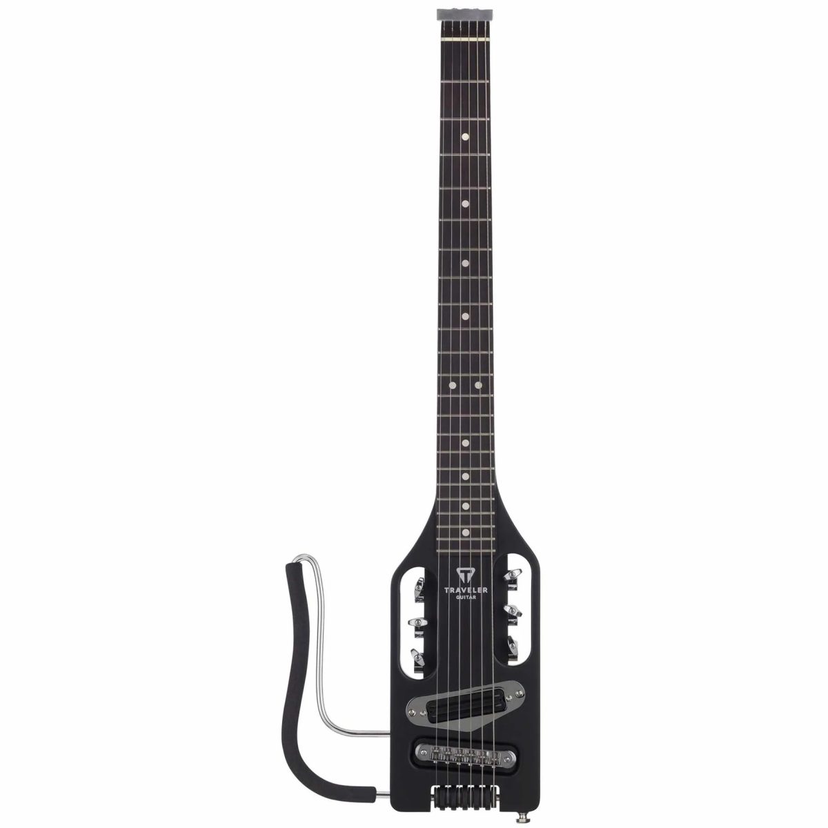 Traveler Guitar - Left-Handed Ultra-Light Electric Black Matte #ULE-BKMLH