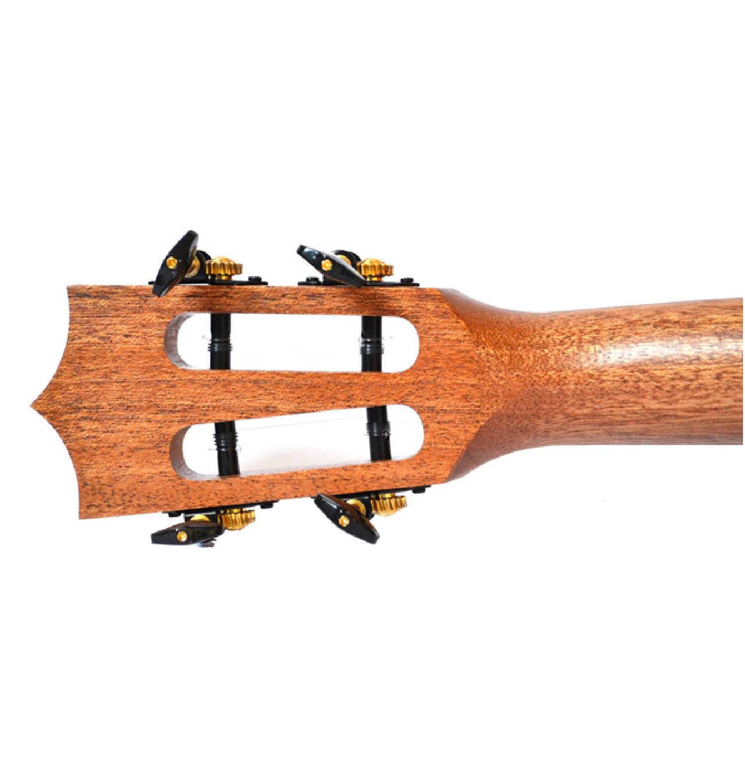 Twisted Wood Koa Ukulele - KO1000 head