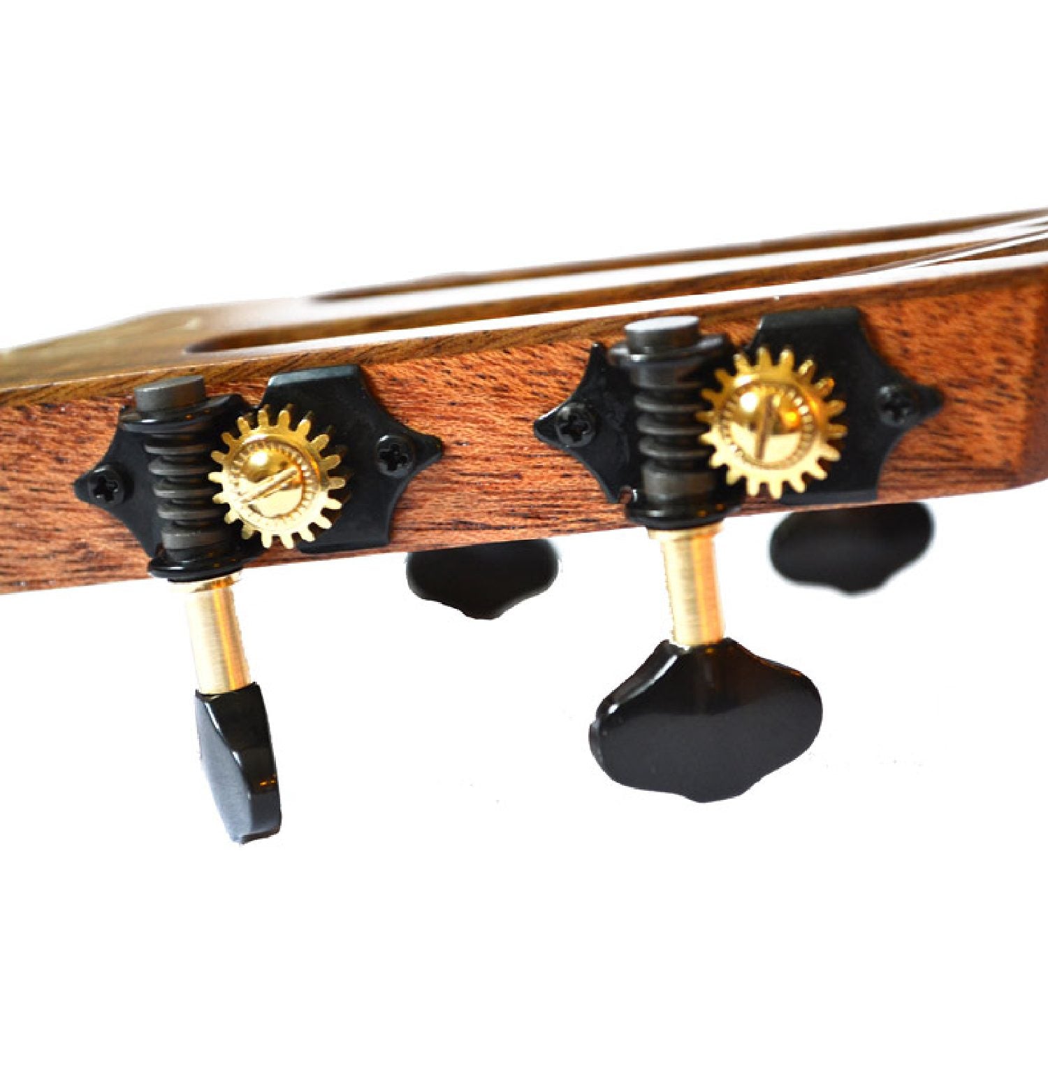 Twisted Wood Koa Ukulele - KO1000 machine head