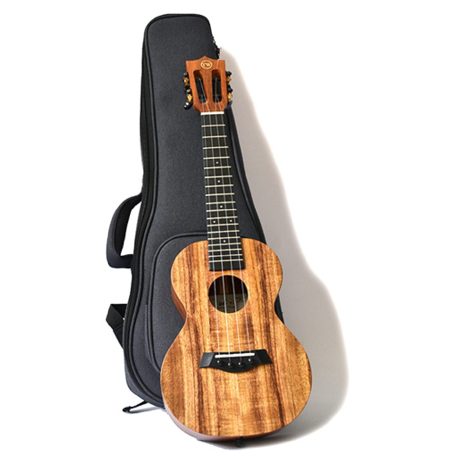 Twisted Wood Koa Ukulele - KO1000 with gig bag