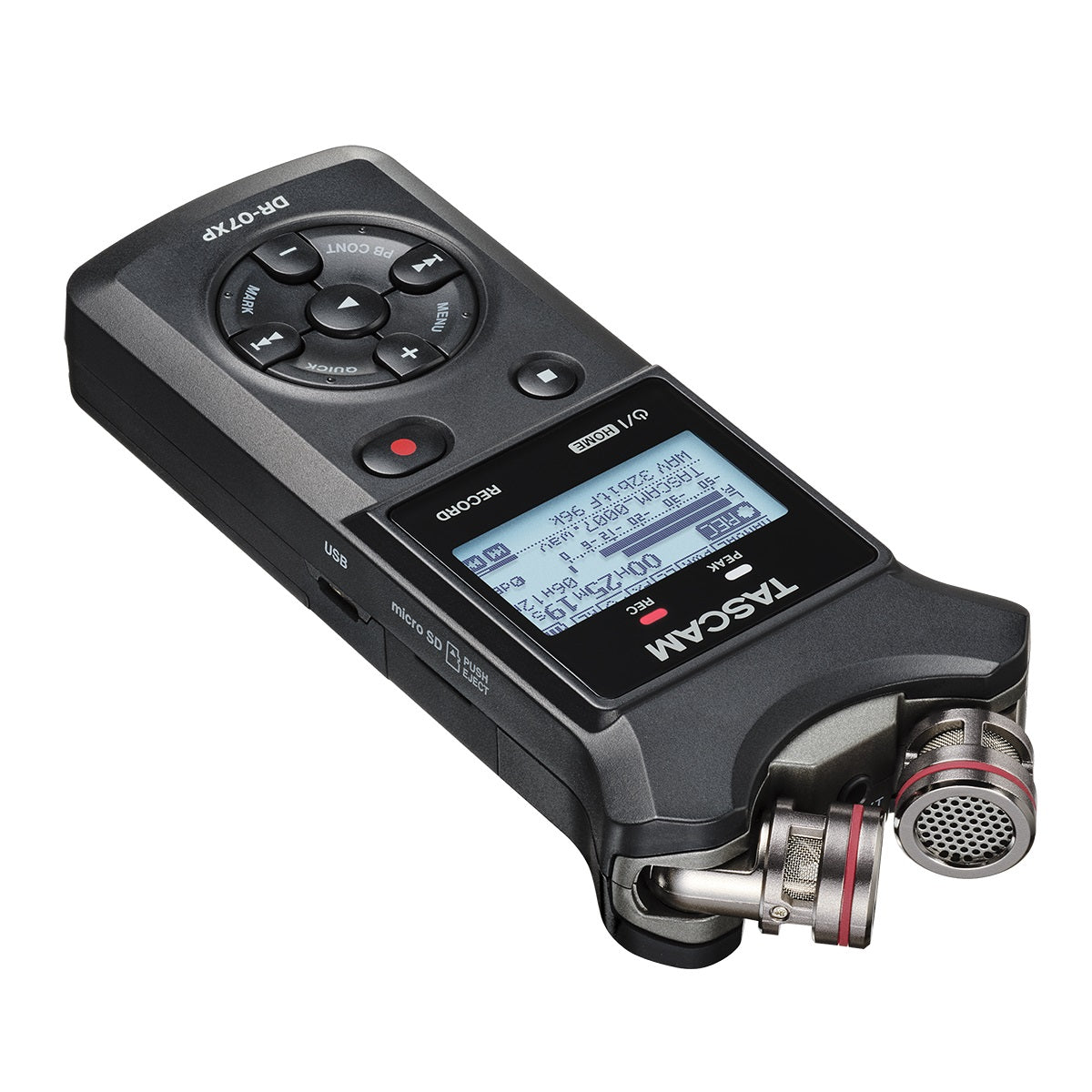 Tascam - DR-07XP Stereo Handheld Audio Recorder