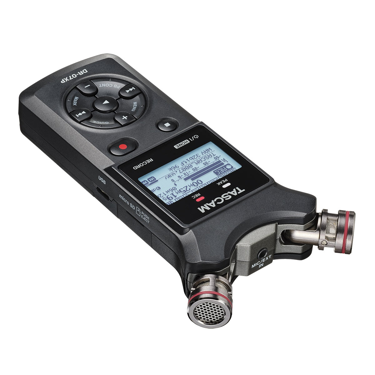 Tascam - DR-07XP Stereo Handheld Audio Recorder