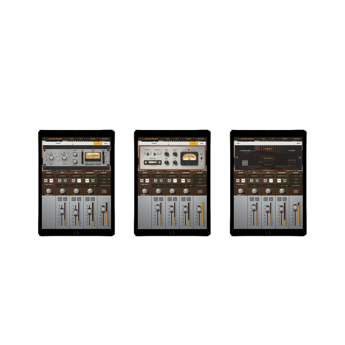 Universal Audio OX screens
