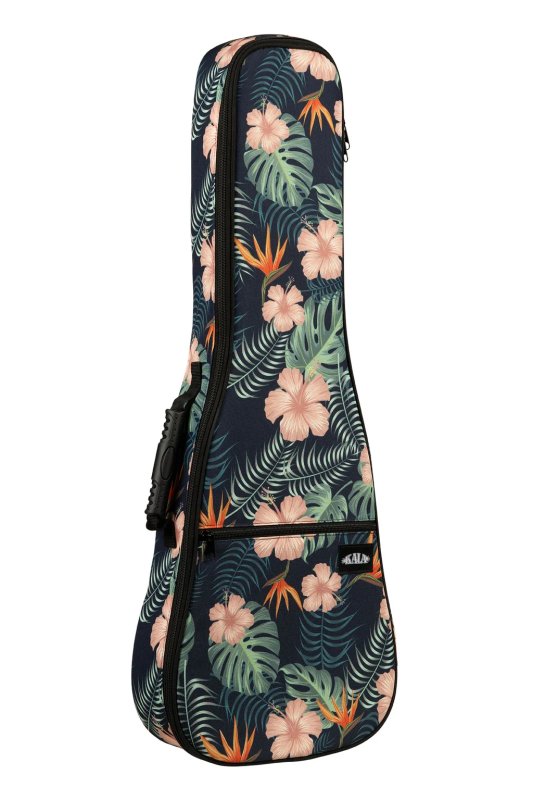 Kala - Tropical Bloom Soprano Ukelele Gig Bag #UB-TROP-S
