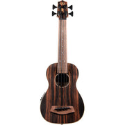 Kala - Striped Ebony Fretless Acoustic-Electric U-Bass with Padded Bag #UBASS-EBY-FL