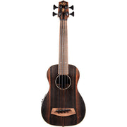 Kala - Striped Ebony Acoustic-Electric #UBASS-EBY-FS