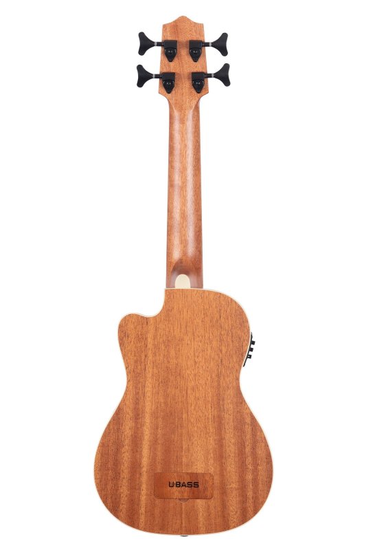 Kala - Journeyman Acoustic-Electric U-Bass With F-Holes Ukelele Bass Guitar #UBASS-JYMN-FS