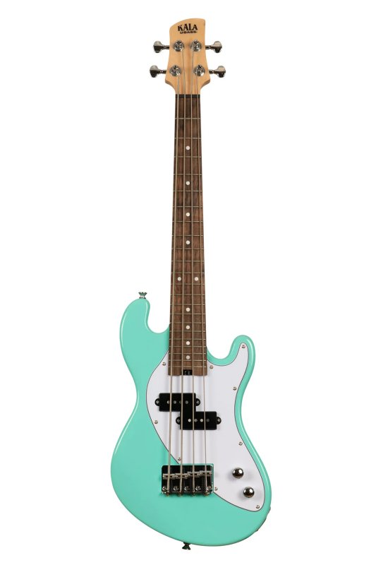 Kala - Solid Body 4-String Surf Green Fretted U•BASS® #UBASS-SB-GN-FS
