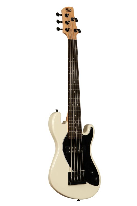 Kala - Solid Body 5-String Fretted Sweet Cream #UBASS-SB5-CR-FS