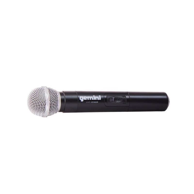 Gemini - Dual Channel Wireless handheld Microphone System, S34 533.7+537.2 #UHF-02M-S34