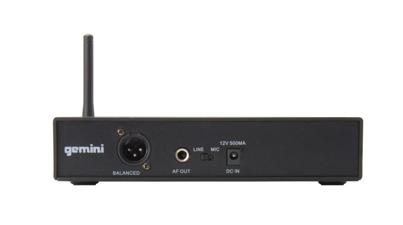 Gemini - Single Channel Wireless Headset Lavalier Microphone System #UHF-6100HL-R2