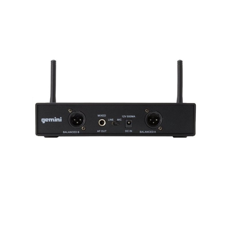 Gemini - Dual Channel Wireless Headset Lavalier Microphone System #UHF-6200HL-R2