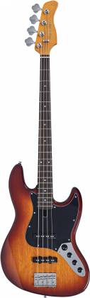 Sire - Sire V3 New Gen 4-String Jazz Bass Guitar with Marcus Standard J-Revolution Pickups, Tobacco Sunburst #V3-4-NEWGEN-TS