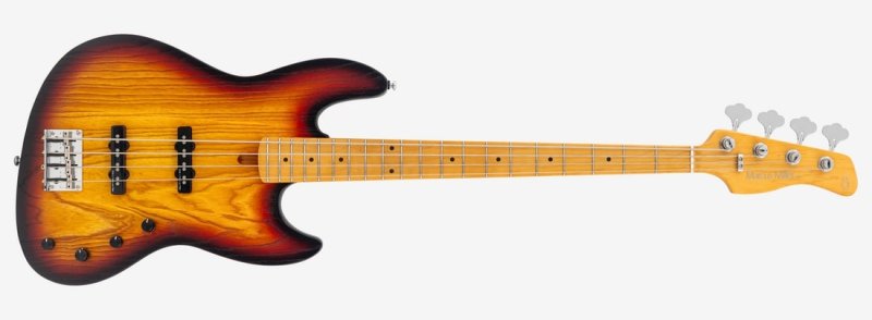 Sire - Sire Marcus Miller V6 4-String Electric Bass, 3 Tone Sunburst #V6-4-3TS