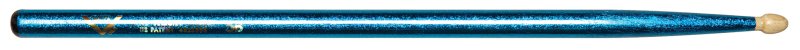 Vater Percussion - Color Wrap 5A Wood Tip Drumsticks - Blue Sparkle #VCB5A