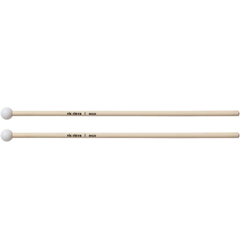 Vic Firth - 3/4" Acetyl Round Articulate Series Keyboard Mallet #VF-M420