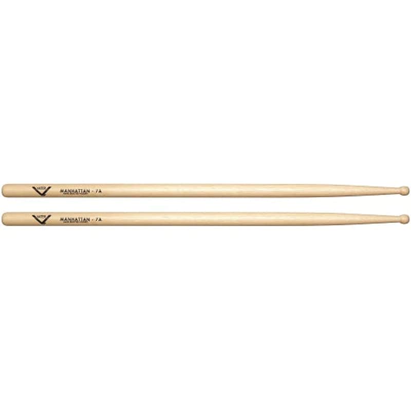 Vater Percussion - Nude Series Manhattan 7A Drumsticks, Nylon Tip #VHN7AN