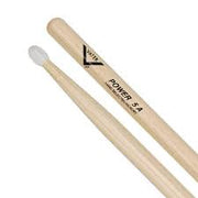 Vater Percussion - American Hickory Drumsticks - Power 5A - Nylon Tip #VHP5AN