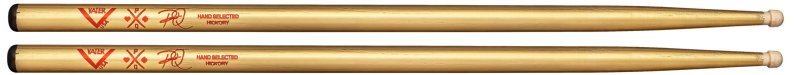 Vater Percussion - Pocket Queen Signature 5A Drumsticks, Gold #VHPQW