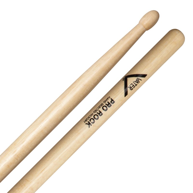 Vater Percussion - Pro Rock Wood Tip Hickory Drumsticks #VHPRW