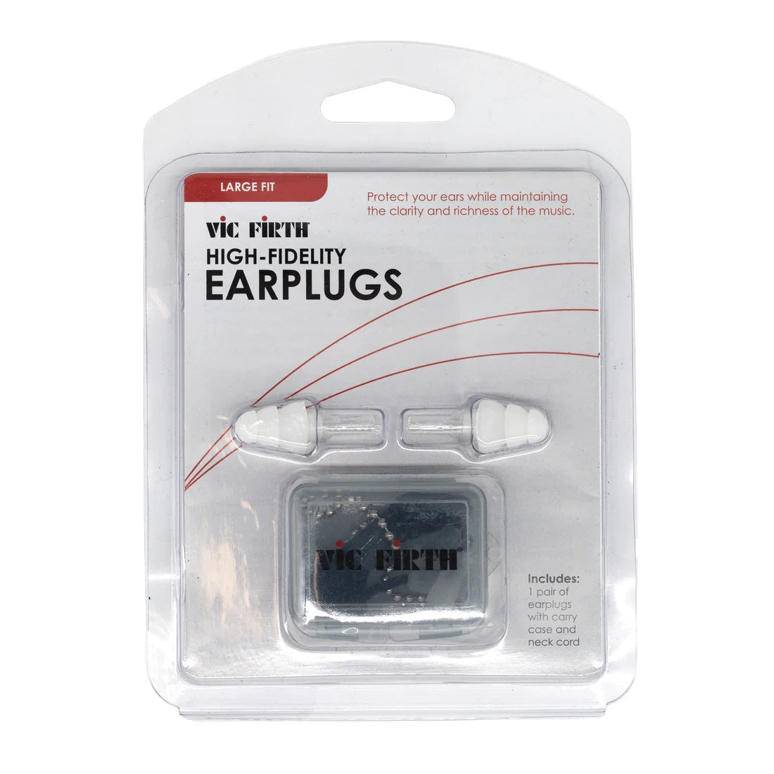 Vic Firth - Ear Plugs Large - VICEARPLUGL2