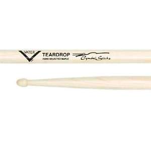 Vater Percussion - Sugar Maple Drumsticks - Cymbal Teardrop Tip #VMCTW