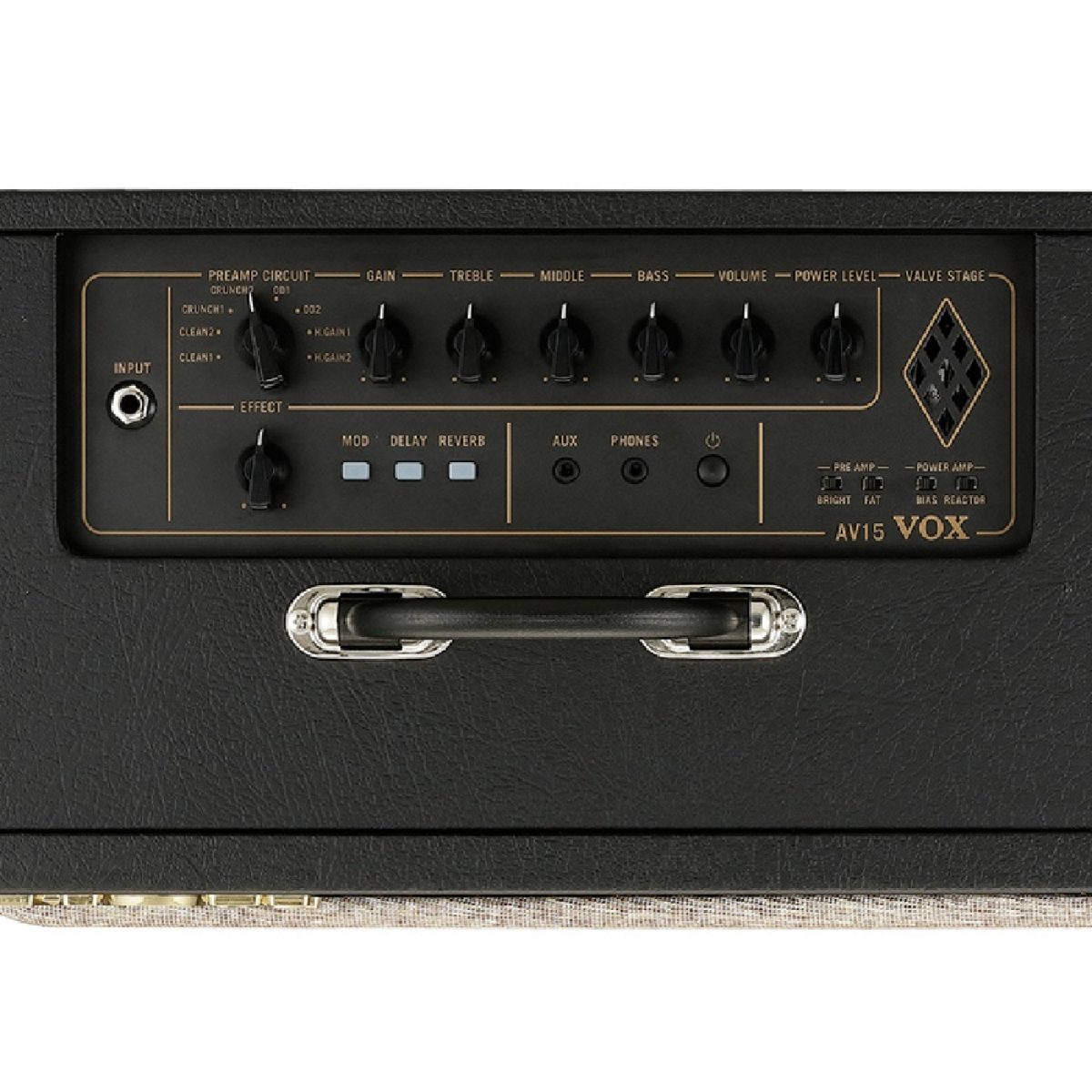 Vox - AV15 Hybrid Guitar Amp Controls