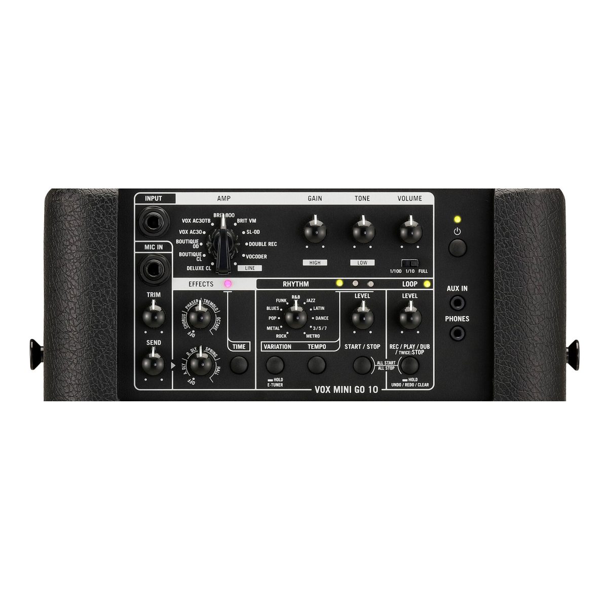 Vox - VMG10 Mini Go 10W Portable Modeling Guitar Amplifier