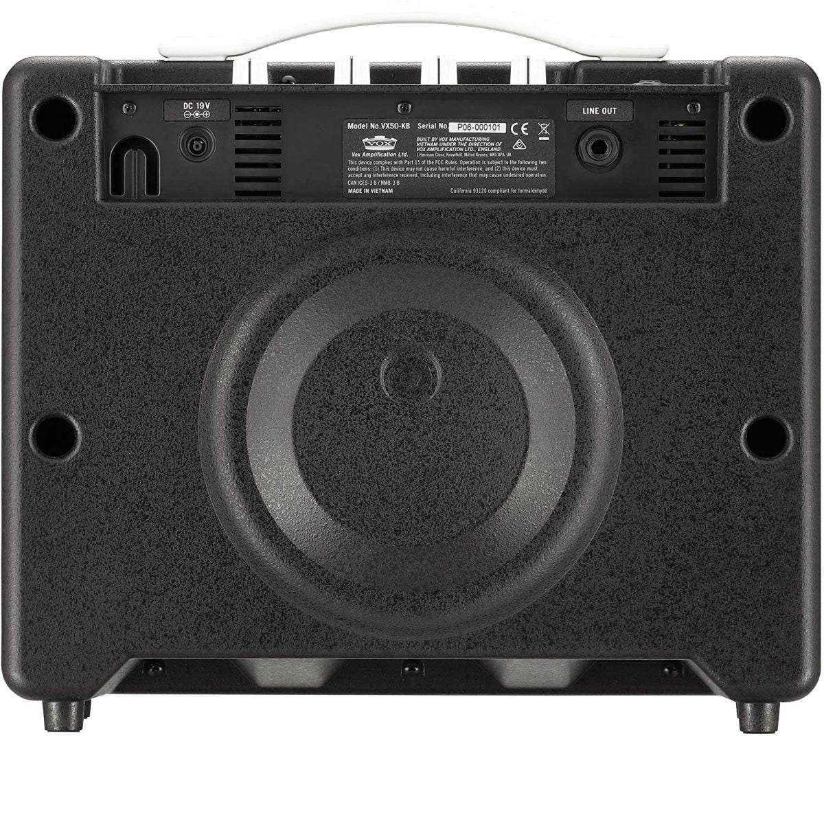 VOX KX50KB back