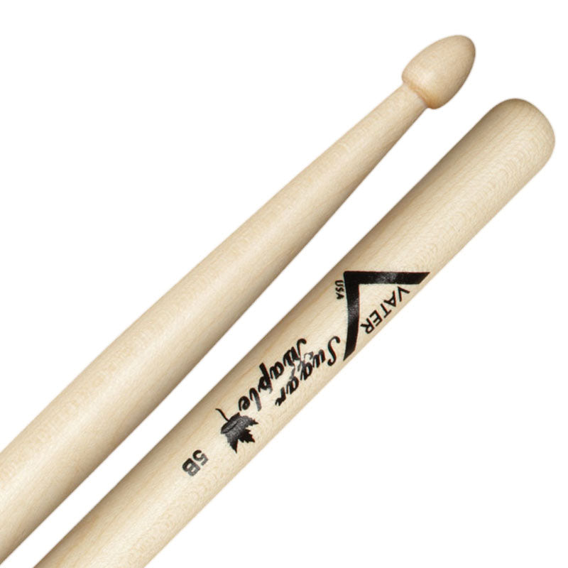Vater Percussion - Sugar Maple Drumsticks - 5B Wood Tip #VSM5BW