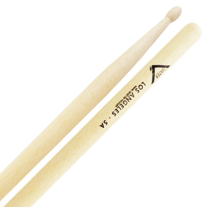 Vater Percussion - Los Angeles 5A Wood Tip Hickory Drumsticks (4-Pack) #VSP5AW