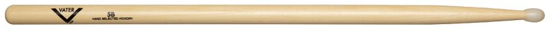 Vater Percussion - American Hickory Drumsticks - 5B - Wood Tip (4-Pack) #VSP5BW