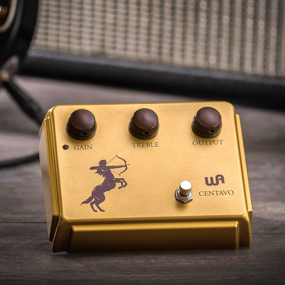 Warm Audio - Centavo Professional Overdrive Pedal - Gold