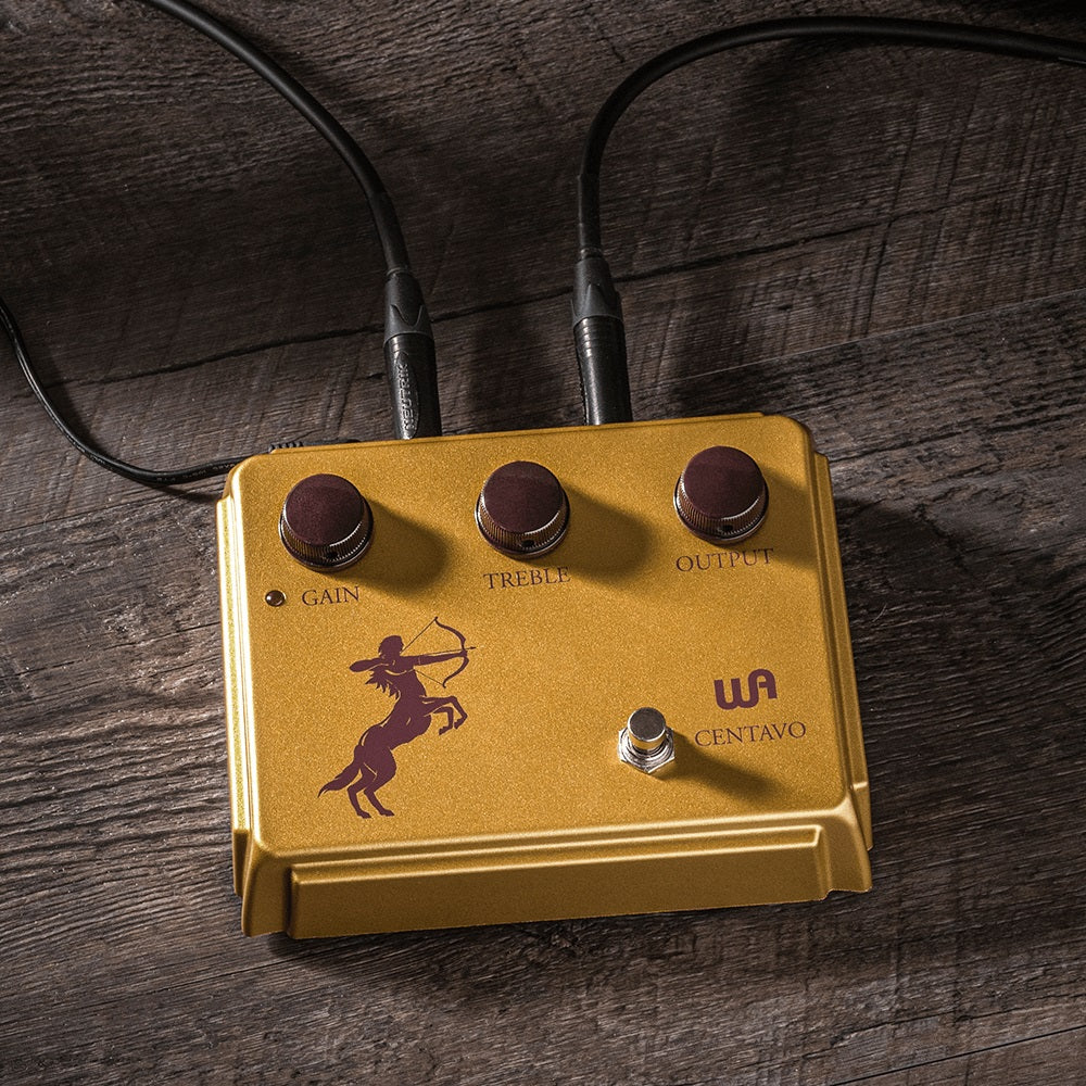Warm Audio - Centavo Professional Overdrive Pedal - Gold